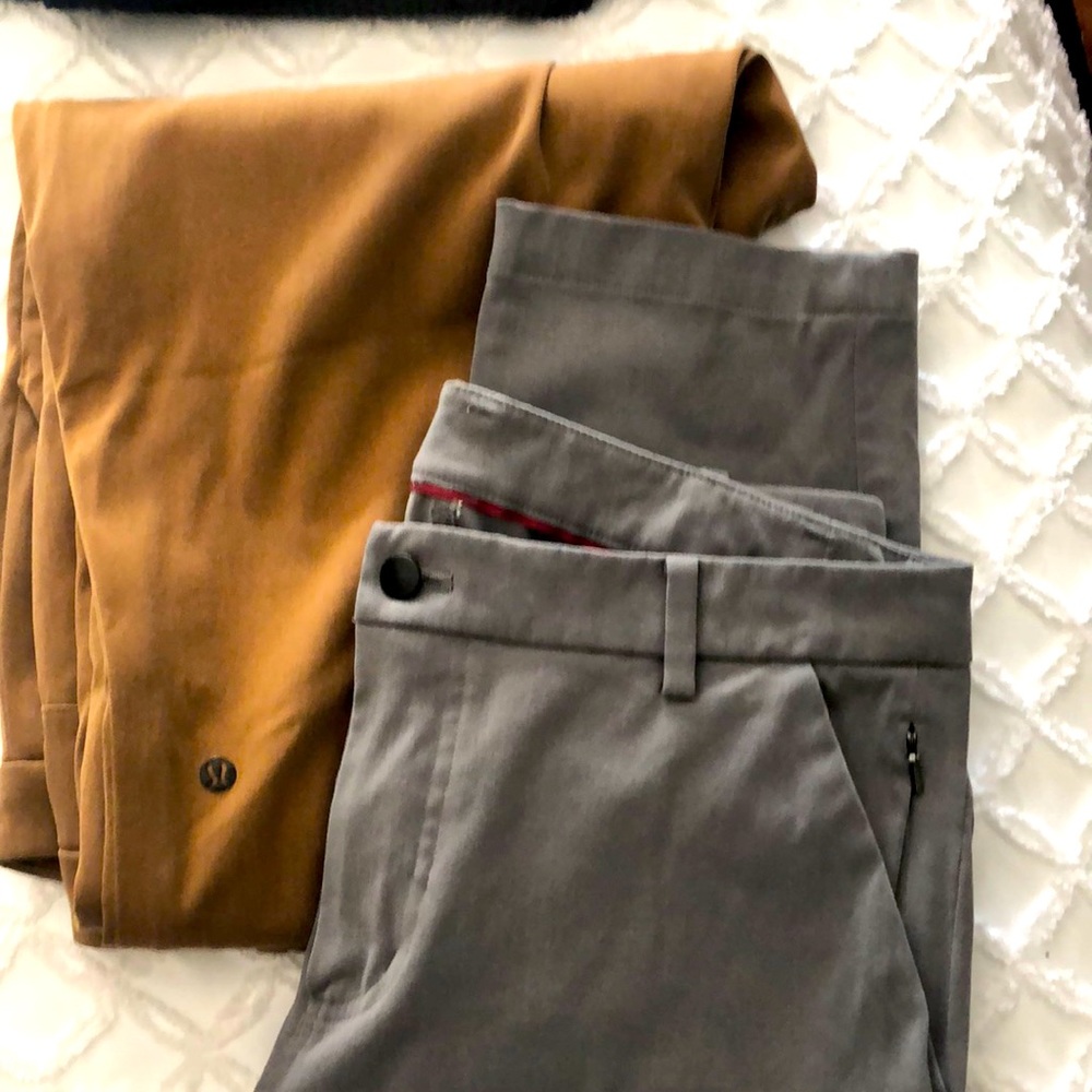 COPY - Lulu lemon men’s commission pants size 33 …